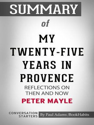 cover image of Summary of My Twenty-Five Years in Provence